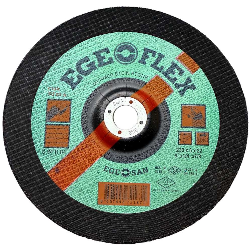 Изображение товара Диск шлифовальный по камню бетону SAMGRUPP Ege Flex 230x6x22 мм 80 шт SR-117000056-80
