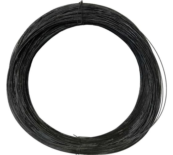 Изображение товара Проволока вязальная ЦММ т/о черная, 2.0 мм, 5 кг 0Т-00018410