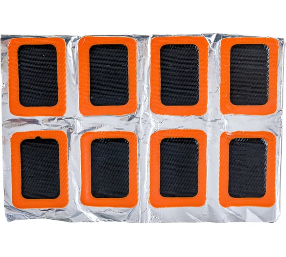 Изображение товара Заплатки для ремонта шин на клею ГЛАВДОР GL-843 прямоугольные, 48 шт. 55809