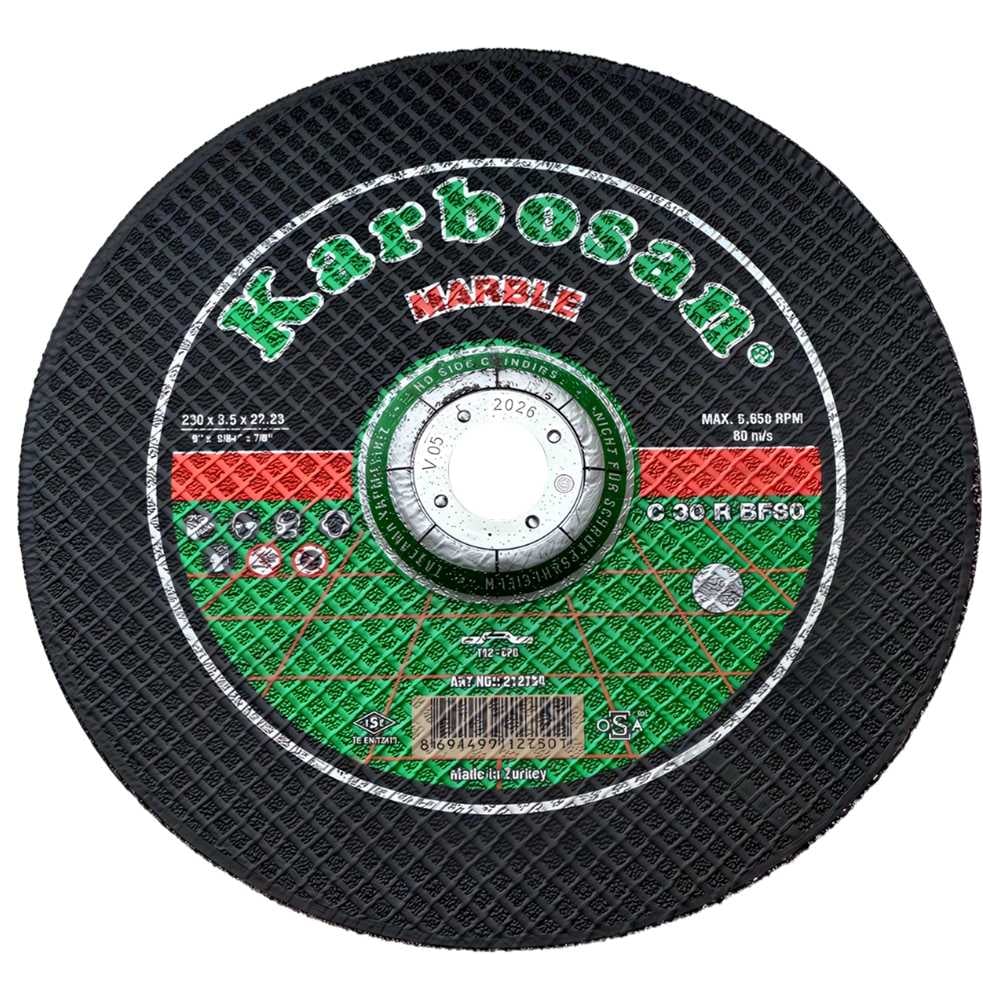 Изображение товара Отрезной диск по камню и мрамору 230 мм SAMGRUPP KAR 912750