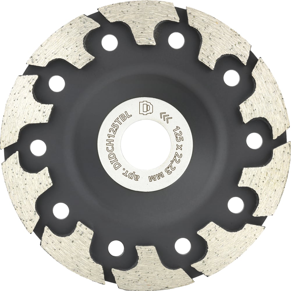 Изображение товара Чашка алмазная Diamond Industrial 125 мм T-SEGMENT для бетона