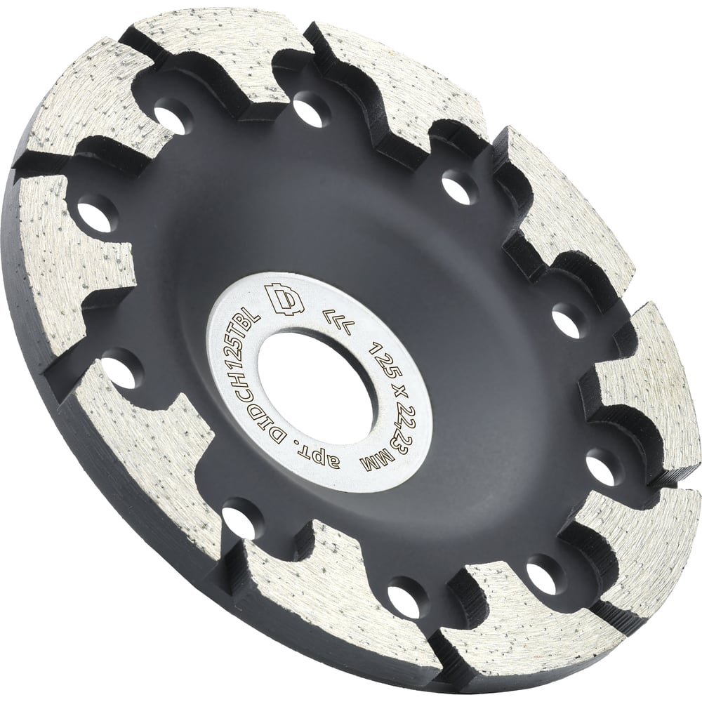 Изображение товара Чашка алмазная Diamond Industrial 125 х 5 х 29/8 х 22,23 мм T-SEGMENT Concrete Black Version DIDCH125TBL Изображение товара Чашка алмазная Diamond Industrial 125 х 5 х 29/8 х 22,23 мм T-SEGMENT Concrete Black Version DIDCH125TBL