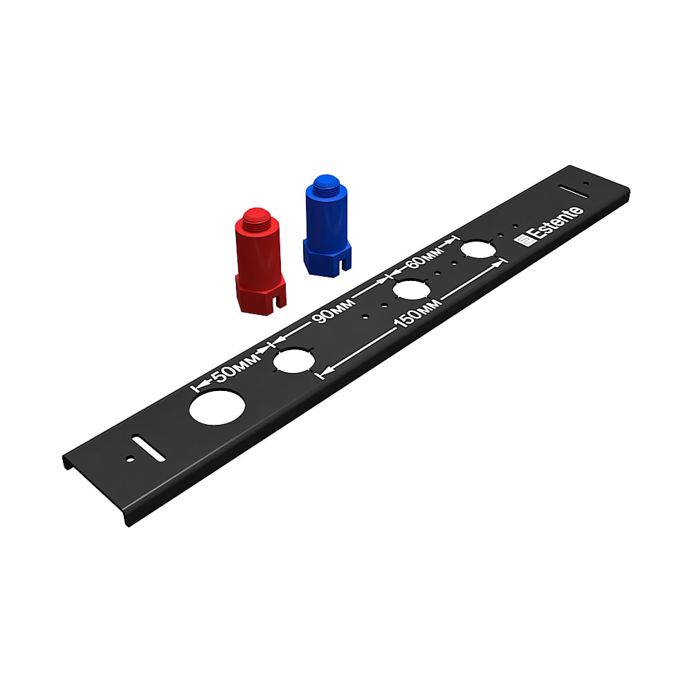 Изображение товара Шаблон Estente для монтажа полотенцесушителя Pattern 50 60 90 150