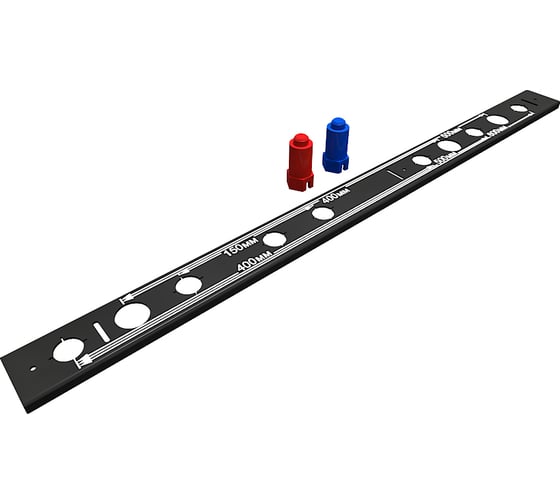 Изображение товара Шаблон для монтажа водорозеток и полотенцесушителя Estente Pattern-150.400.500.600 00-00000921