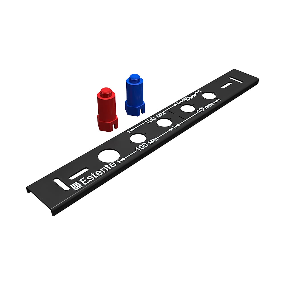 Изображение товара Шаблон Estente для монтажа водорозеток Pattern-50.75.150 металлический