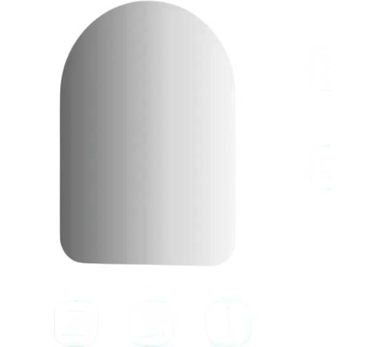 Изображение товара Зеркало настенное Bauform EDGE EVOFORM 50х70 см SP 9993