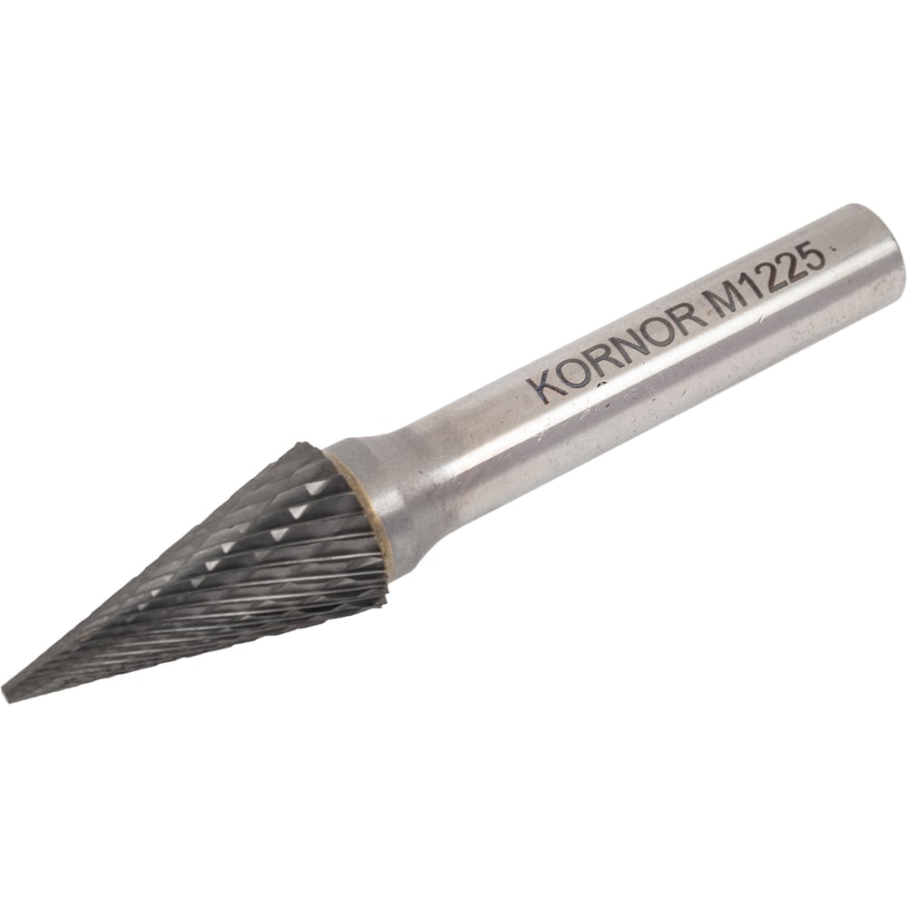 Изображение товара Борфреза коническая тип M 12х25 мм хвостовик 8 мм KORNOR