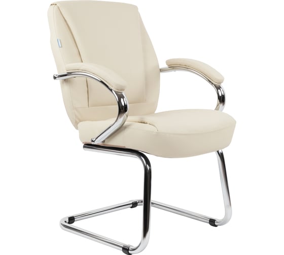 Изображение товара Офисное кресло 794V Россия хром экокожа бежевый CHAIRMAN 00-07194223