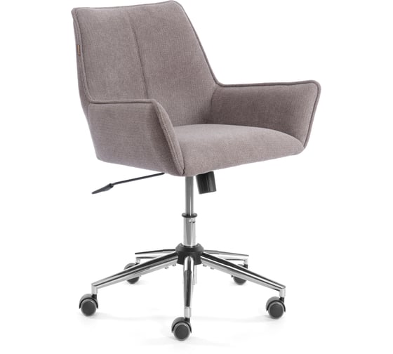 Изображение товара Кресло Tetchair Murano хром велюр/букле (HYP), бежевый 25217