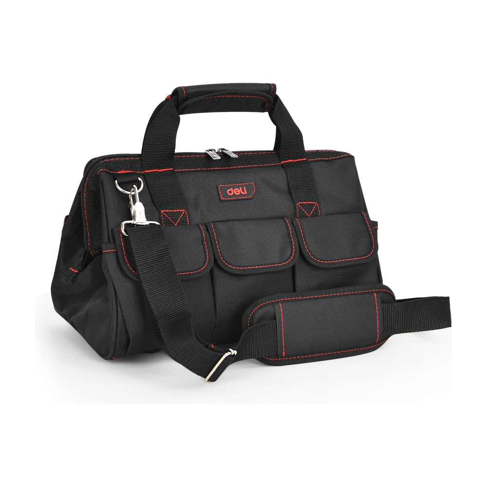 Изображение товара Сумка для инструментов DELI Black Edition DL430902 13 карманов Oxford 600D