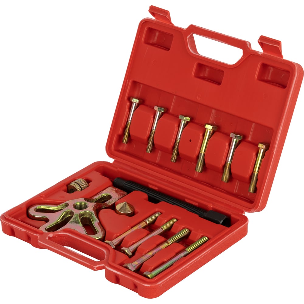 Изображение товара Профессиональный набор съемников шкивов и ступиц WIEDERKRAFT WDK-214450 13 шт