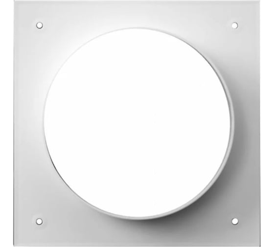 Изображение товара Фланец KRAFTAIR 155х155 мм квадратный на трубу Фланец 100мм