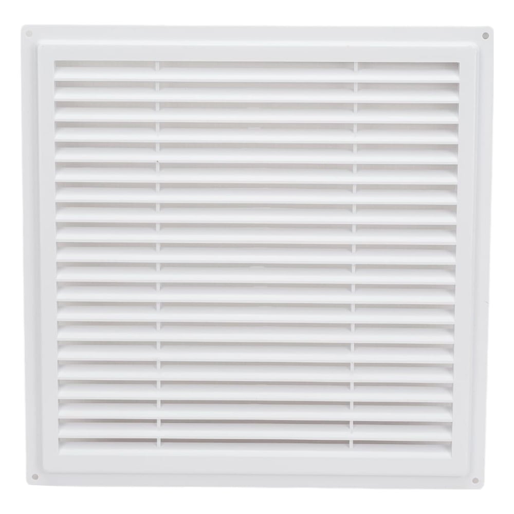 Изображение товара Решетка вентиляционная KRAFTAIR неразъемная Э004 300x300 мм, белая ABS пластик