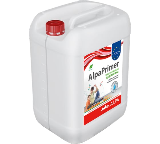 Изображение товара Грунтовка акриловая ALPA ВД PRIMER (АЛЬПАПРАЙМЕР) 4 л (4 кг) 3488570025383