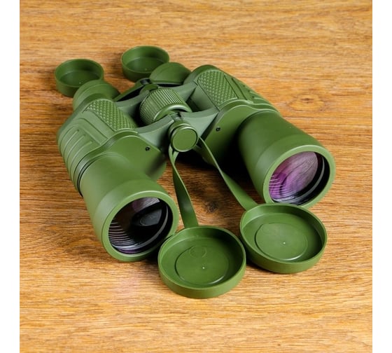 Изображение товара Военный бинокль Мастер К 20х50, цвет болотный 4387632