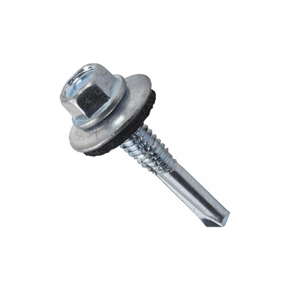 Изображение товара Саморез ЦММ кровельный 5.5х32 мм с сверлом, оцинкованный, 200 шт