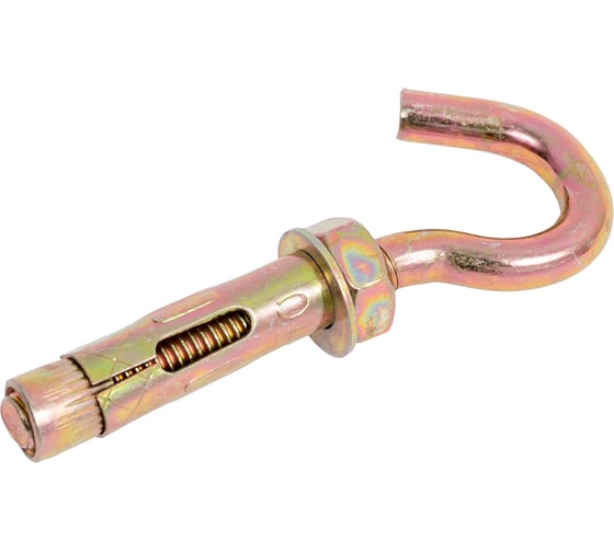 Изображение товара Анкерный болт с крюком Крепстор 10х50 15 шт 4665316999248