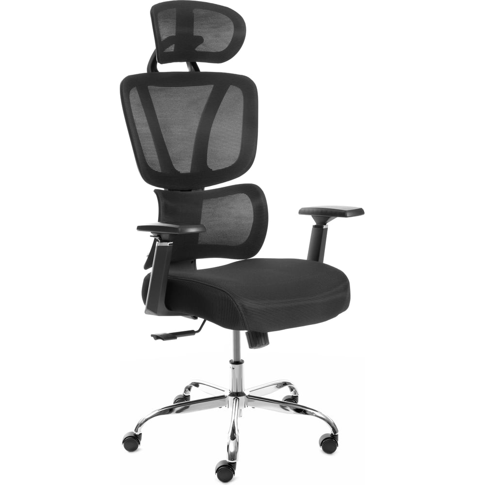 Изображение товара Эргономичное офисное кресло Tetchair Mesh-12HR ткань черный