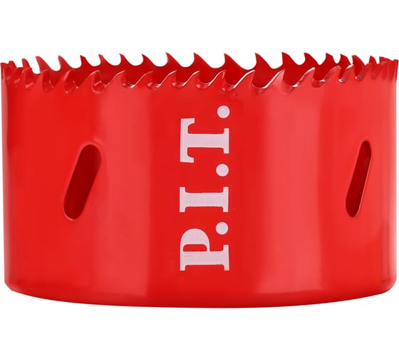 Изображение товара Коронка биметаллическая по металлу P.I.T. 76x44мм, сталь М42 (HSS Со 8%), перем. зуб AMED05-0076