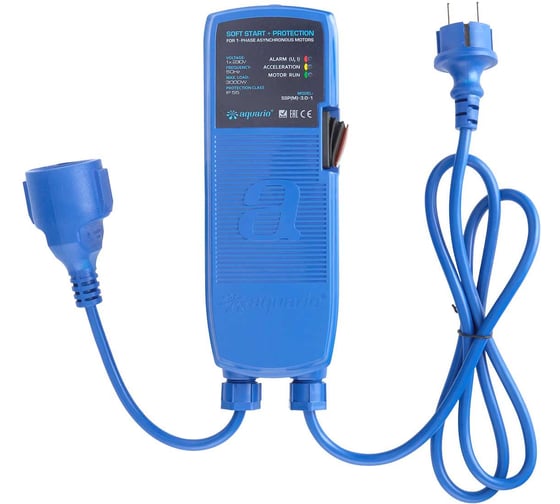 Изображение товара Устройство плавного пуска и защиты AQUARIO SSP(m)-3.0-1 6301