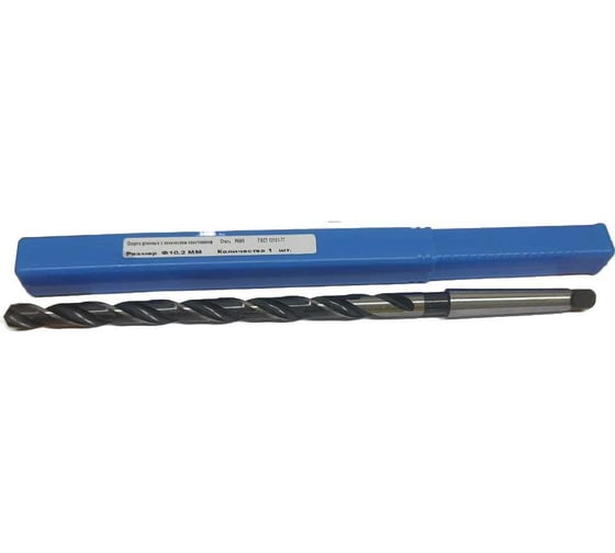 Изображение товара Сверло удл. ИНКО 10,2 к/х (170/250) Р6М5 () ПО000000730