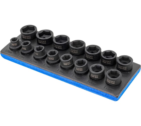 Изображение товара Набор головок ударных Rockforce 15 шт 1/2 6 гр RF-50151-BV30 63089