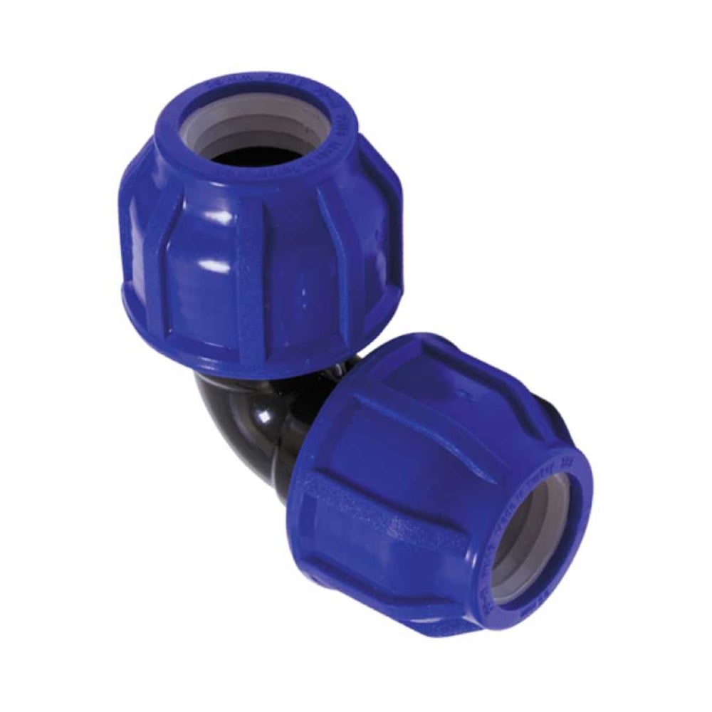 Изображение товара Отвод соединительный компрессионный Damento 50x90 ПНД 1/40