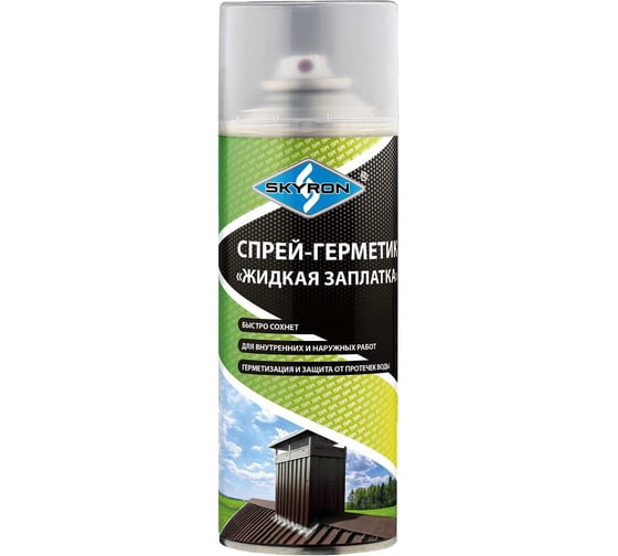 Изображение товара Спрей-герметик жидкая заплатка SKYRON бесцветный SR-79400