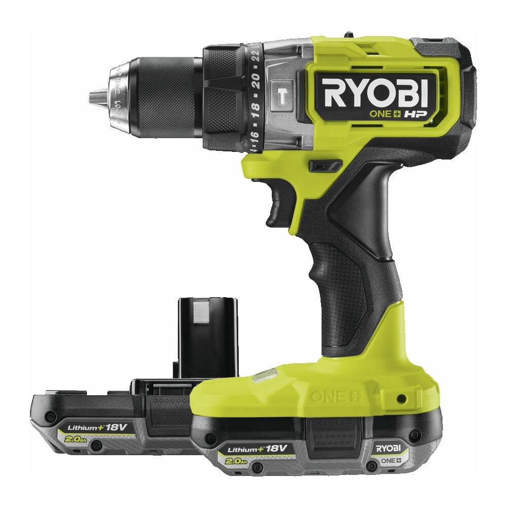 фото Аккумуляторная ударная дрель-шуруповерт ryobi