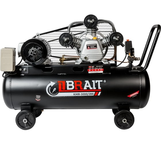 Изображение товара Воздушный компрессор BRAIT КМR-3000/200 20.01.007.043