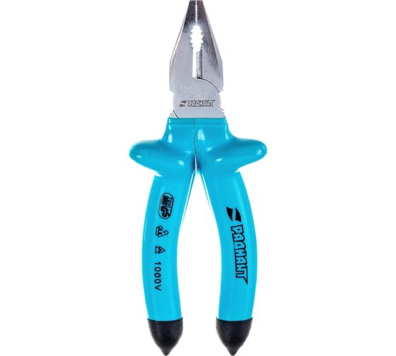 Изображение товара Комбинированные плоскогубцы РАДИАНТ 180 мм, с изолированными ручками 1000 В 47005