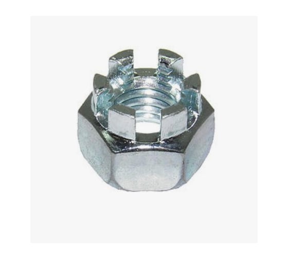 Изображение товара Гайка DIN 935-2 (8.0) М42 цинк. 5 шт. Крепсталь K002335