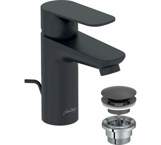 Изображение товара Смеситель для раковины JACOB DELAFON OSCAR матовый черный 00000086193 E29842-BL