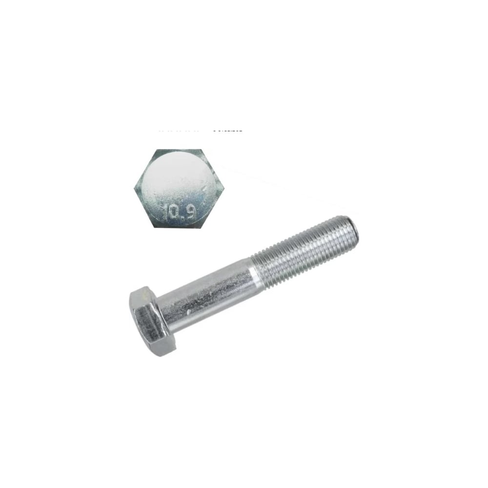 Изображение товара Болт Крепсталь DIN 960 М10х1,25х90 10.9 цинк 100 шт