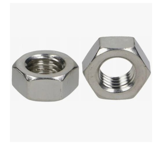 Изображение товара Гайка DIN 934 / ГОСТ 5927 М10 (6.0) цинк, 25кг Крепсталь K003485