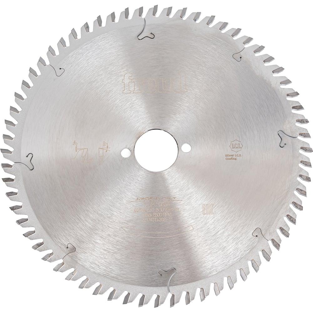 Изображение товара Диск пильный по дереву LU2C 216 мм 64 зуба FREUD PRO для чистого реза