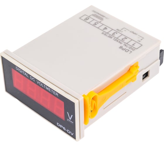 Изображение товара Цифровой вольтметр постоянного тока RUICHI DP-6 2. 20. 200. 600V DC 66071