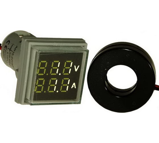 Изображение товара Цифровой вольтметр-амперметр переменного тока RUICHI DMS-201 110507