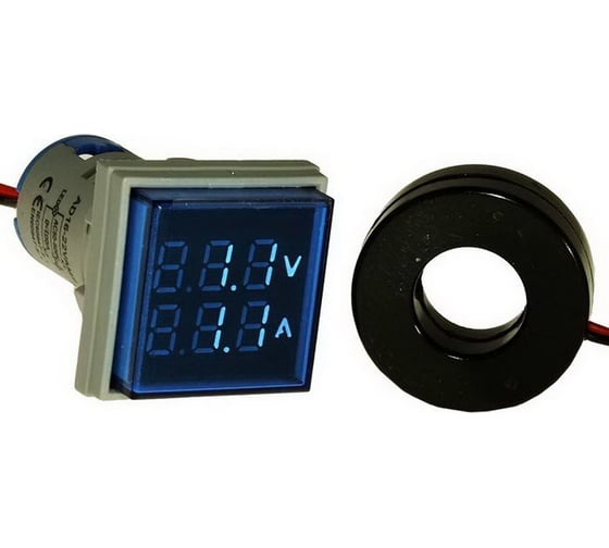 Изображение товара Цифровой вольтметр-амперметр переменного тока RUICHI DMS-204 110510