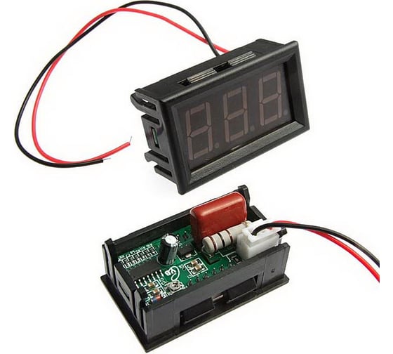 Изображение товара Цифровой вольтметр переменного тока RUICHI серии YB27A 108832