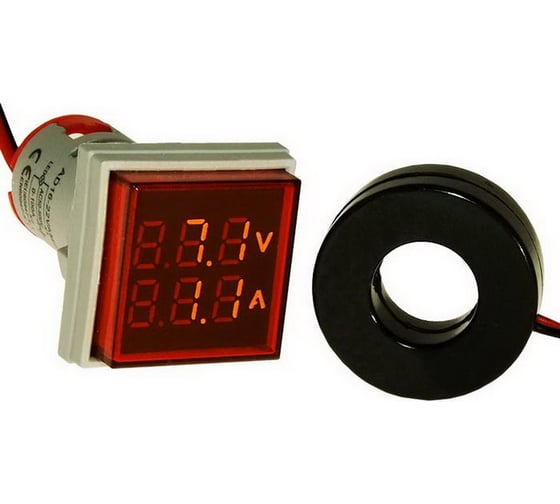 Изображение товара Цифровой вольтметр-амперметр переменного тока RUICHI DMS-205 110511