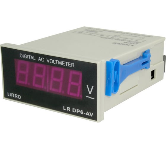 Изображение товара Цифровой вольтметр RUICHI DP-6 2. 20. 200. 600V AC 66066