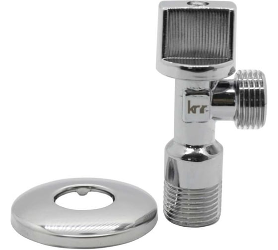 Изображение товара Кран 2-х проходной шаровой с отражателем Kranar 1/2x1/2 ДСМА (8/100) 019801