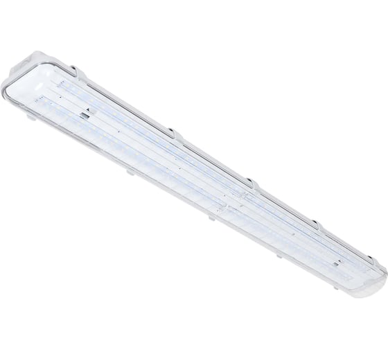 Изображение товара Универсальный офисный светодиодный светильник Ledcraft Батон 60 Вт IP65 1265x125x100 мм 4000К Прозрачный 1619030029