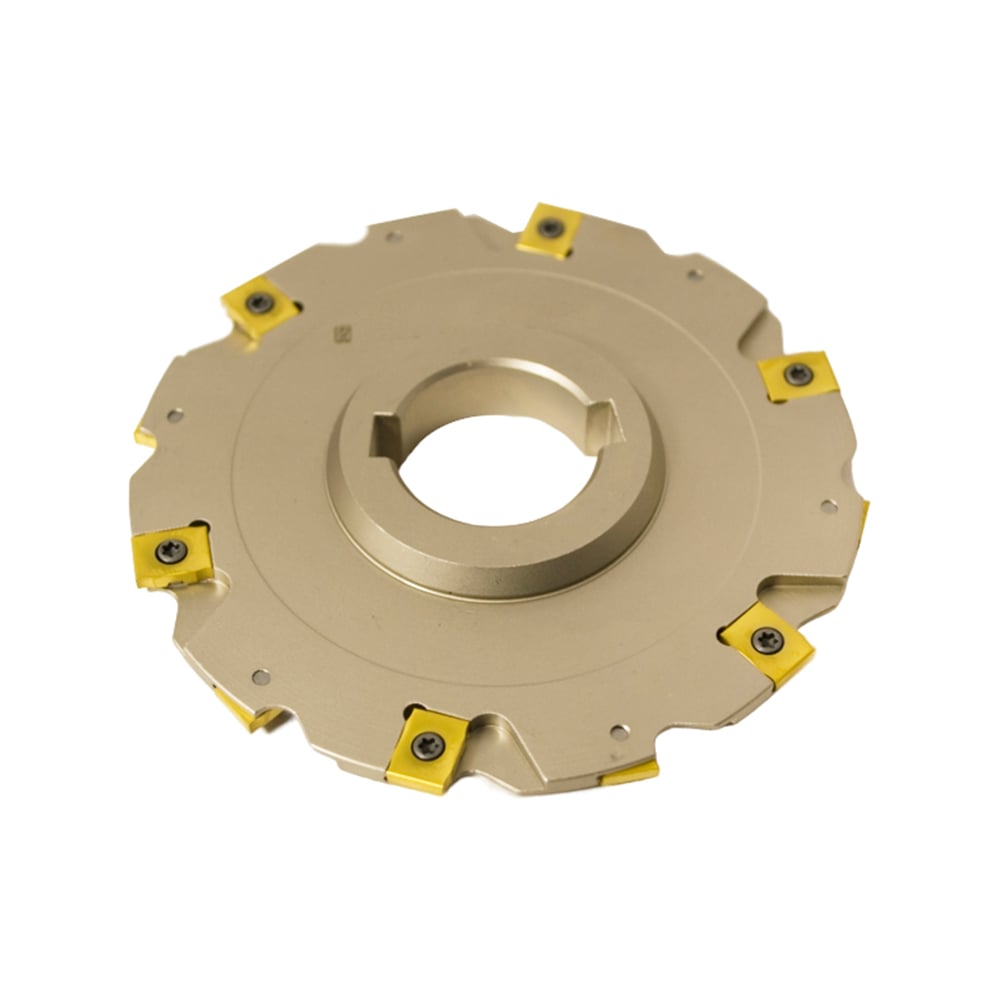 Изображение товара Фреза трехсторонняя Русский Инструмент 100х6х27 с креплением 4гранных пластин