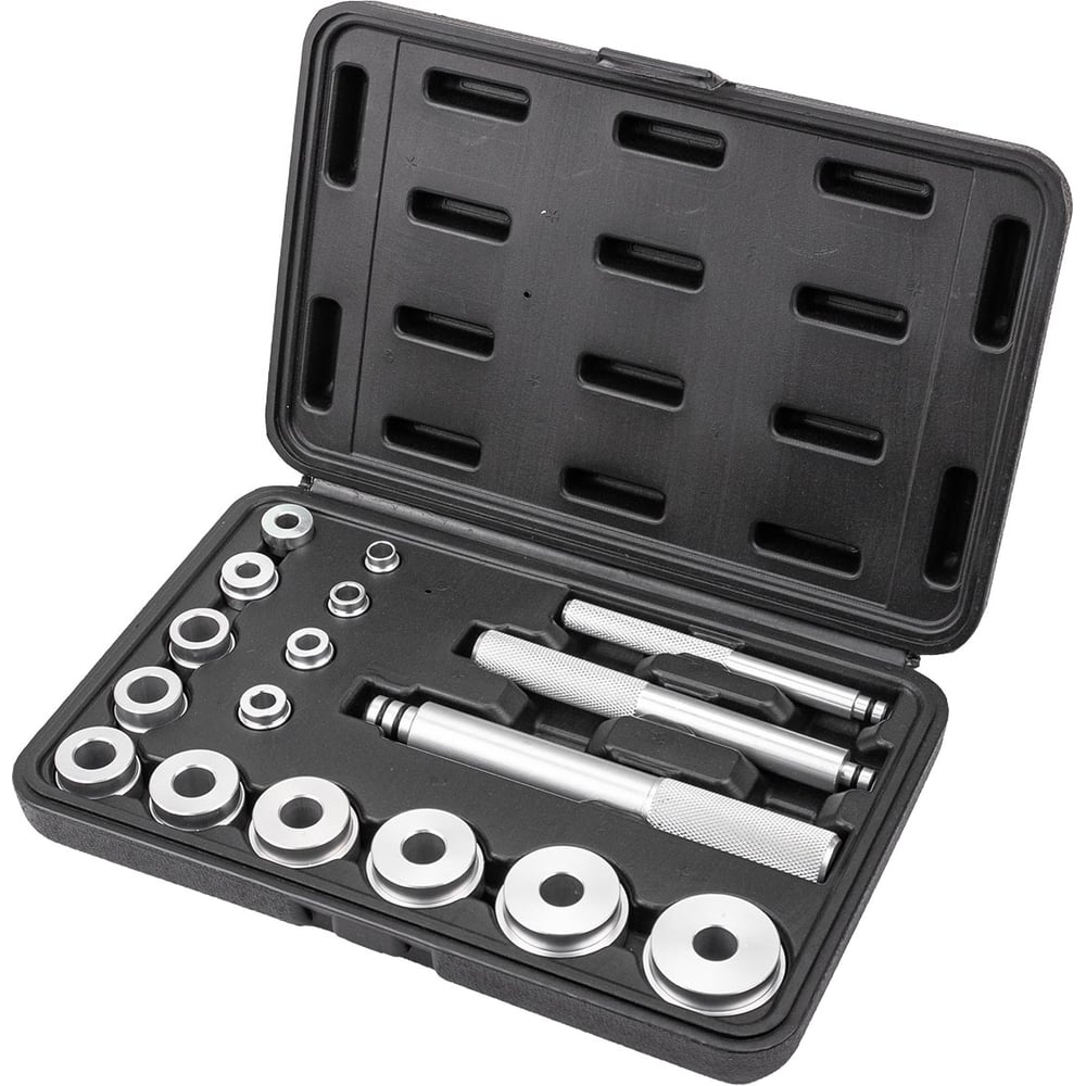 Изображение товара Набор оправок для работы с подшипниками и сальниками 17 предметов FORSTIME FT-917T1