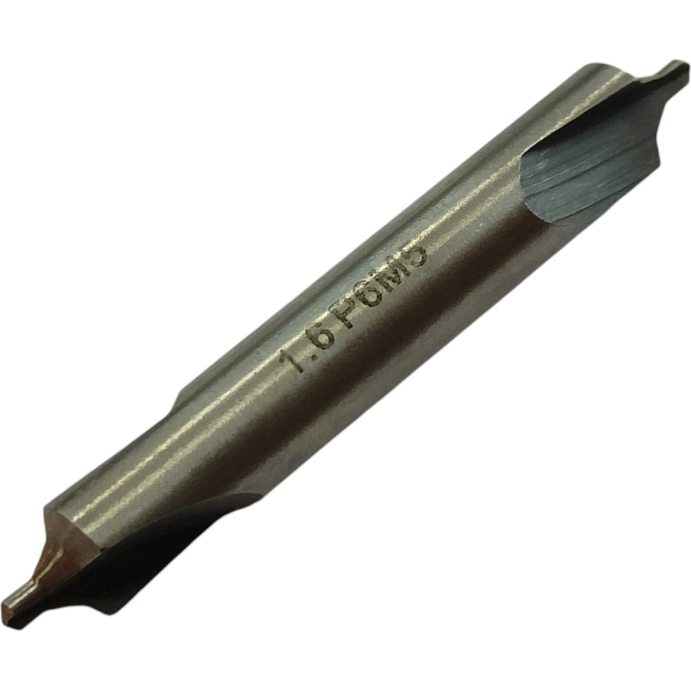 Изображение товара Сверло центровочное BROCA 1.6 мм с предохранительным конусом В Р6М5 (10 шт)