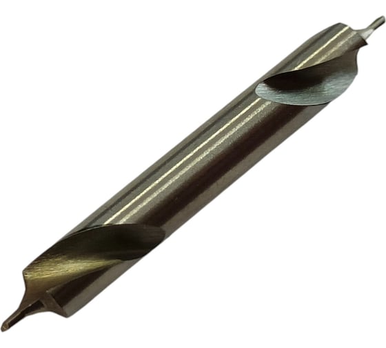 Изображение товара Сверло центровочное BROCA 1.25 мм с предохранительным конусом тип В Р6М5 (10 шт) BR-1493(н)