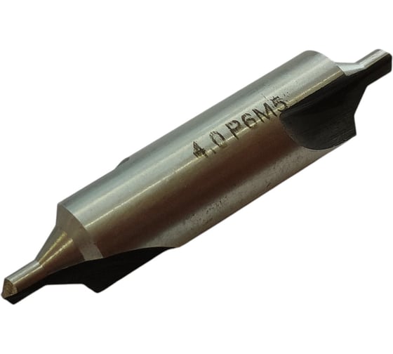 Изображение товара Сверло центровочное BROCA 4.0 мм с предохранительным конусом тип В Р6М5 (1 шт) BR-1498