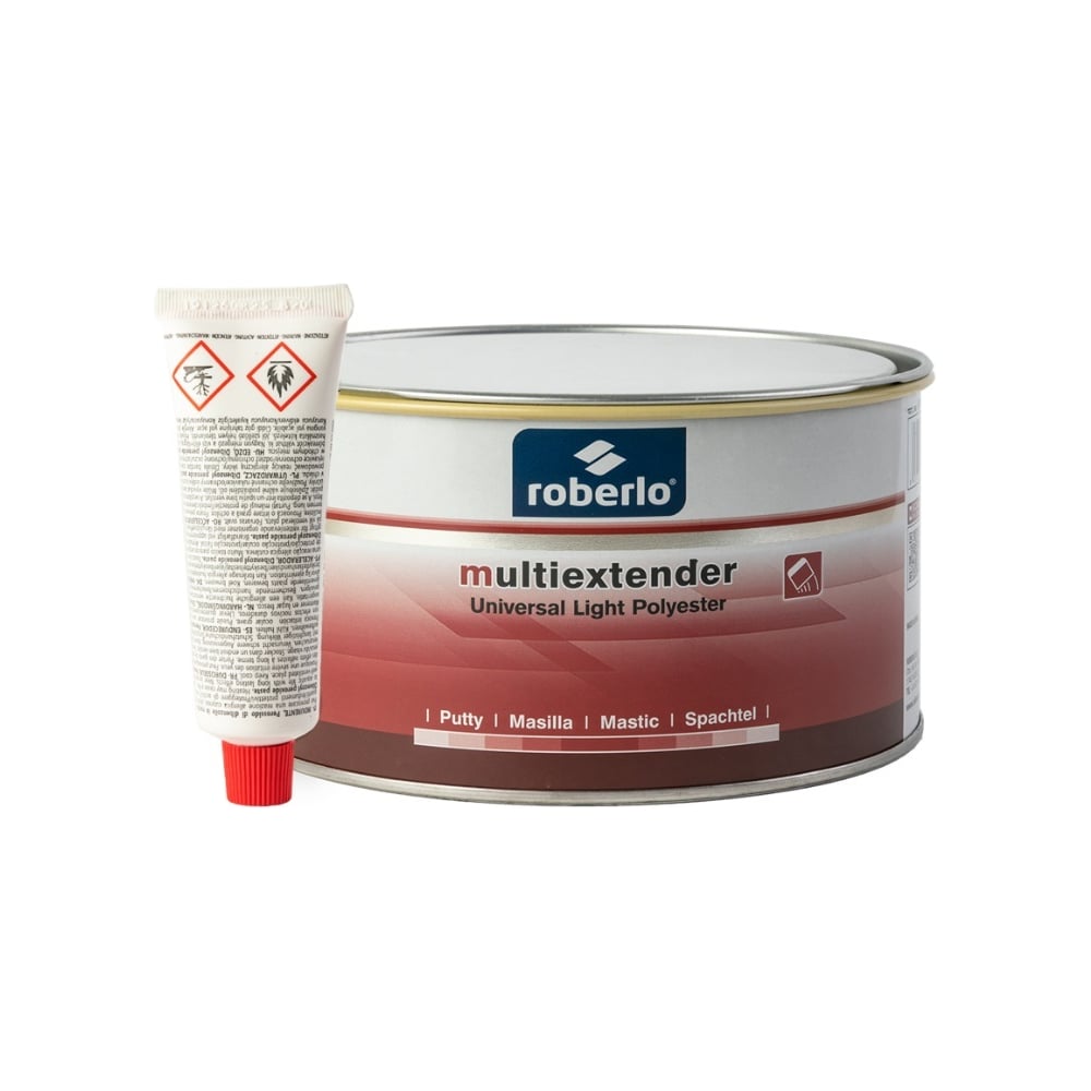 Изображение товара Шпатлевка ROBERLO 2K MULTIEXTENDER облегченная универсальная 1,5L белая